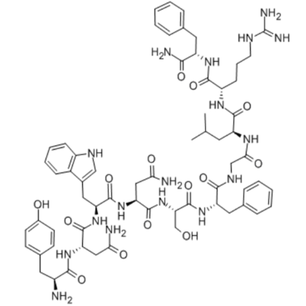 Kisspeptin 10/ KISSPEPTIN-10 CAS 374675-21-5 is an effective vasoconstrictor and angiogenesis inhibitor